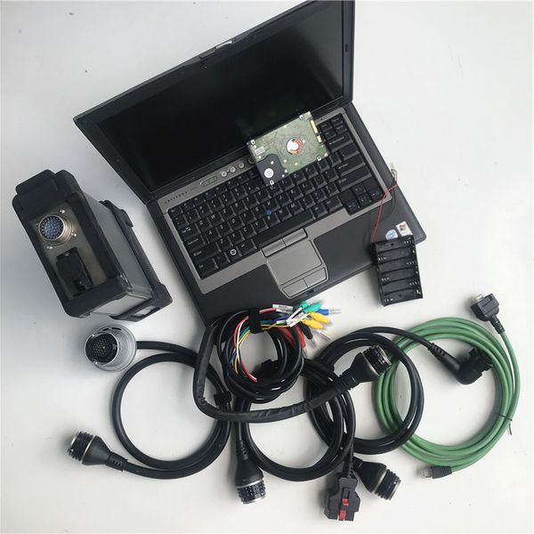 

mb star c5 diagnostic tool sd connect c5 for car/ trunk + mb star software 2019.07v support old cars in d630 lapready use