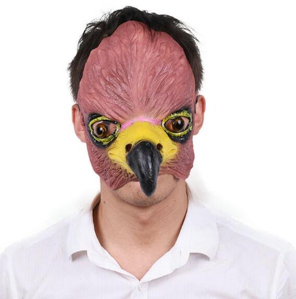 cabeça animal engraçado máscara de terror Halloween Águia cobrir Águia Máscara Masquerade performance de dança prop WL1071