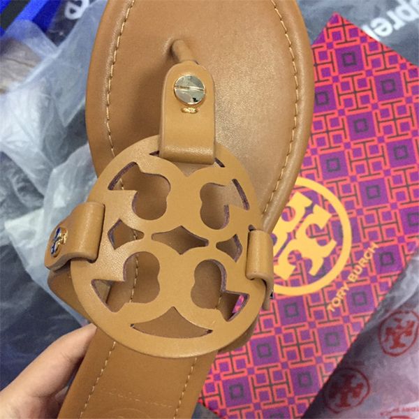 

Summer tory lipper women t trap flip flop buckle trap lady lide gold liver mujer women hoe thong andal de igner fa hion