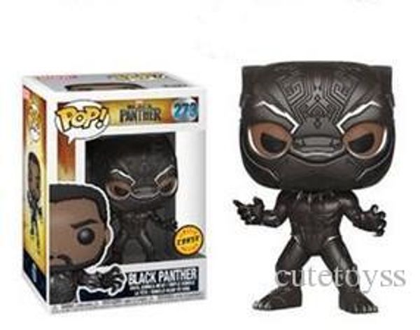 

good cute present funko pop black panther vinyl action figure with box #273 collectible toy popular gift good quality