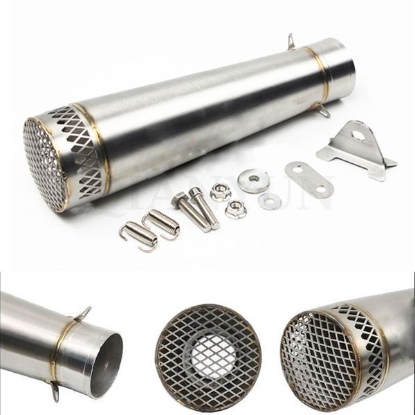 

universal 51mm modified motorcycle exhaust pipe muffler stainless steel for f800gt f800s f800st f800r f800gs f650gs f700gs