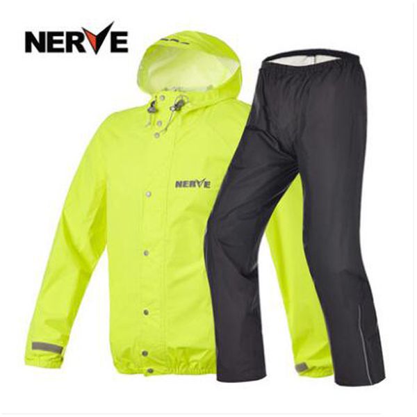 

nerver мотоциклетный верховой плащ и брюки костюм мужчины легкий тонкий дышащий портативный на открытом воздухе водонепроницаемый плащ от до