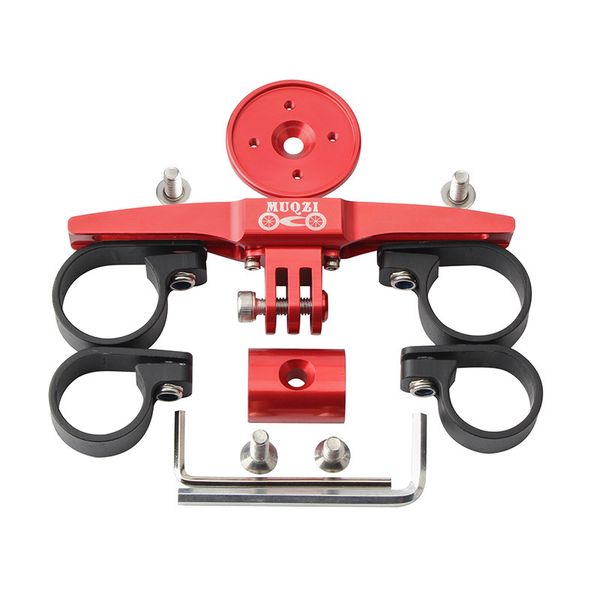 

dropship-muqzi bicycle computer holder bridge type lamp holder three iron rest camera special frame stand for moun