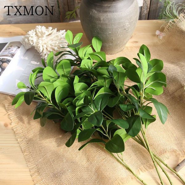

simulation flower milan leaf leaves home living room decoration wedding road lead flower wall green plant wall fake