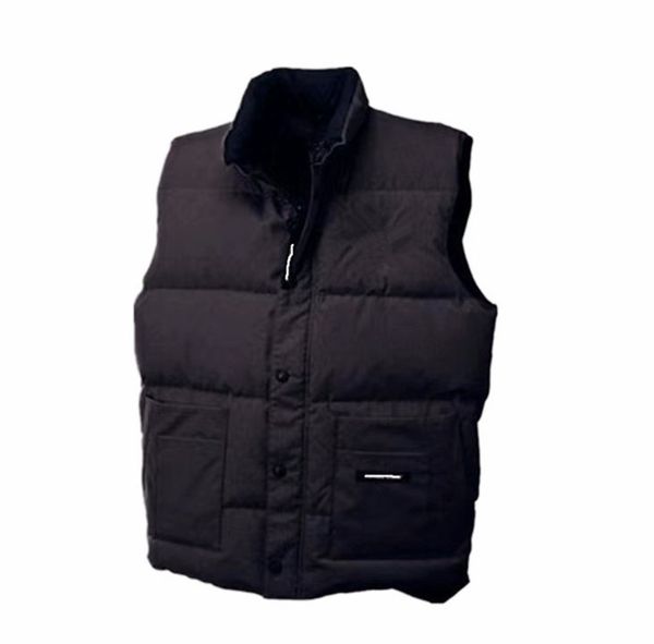

winter luxury designer brand men and women canada thick warm christmas gift down vest large size cold-resistant goose coat size s-2xl