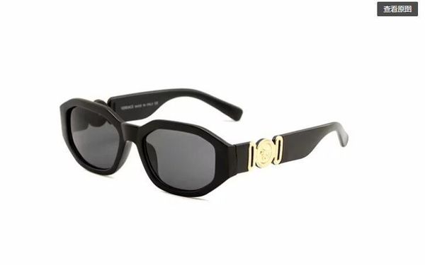 

wholesale-sunglasses vvv men women sunglasses metal frame removable leather buckle medusa vintage b0761, White;black