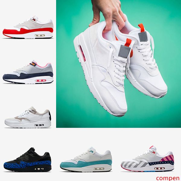 

2020 new arrival 1s mens running shoes tongue pull tabs white what the og anniversary centre pompidou men runner trainer sports sneakers