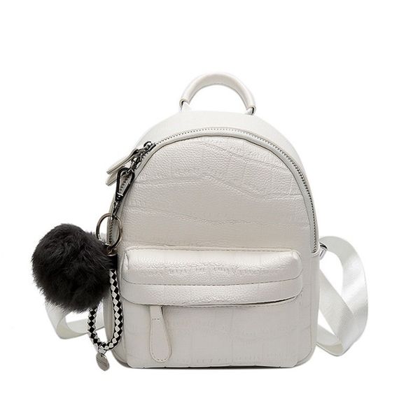 

mini backpacks women pu leather cute small backpack female white back pack black backpacks for teen girls fashion bagpack