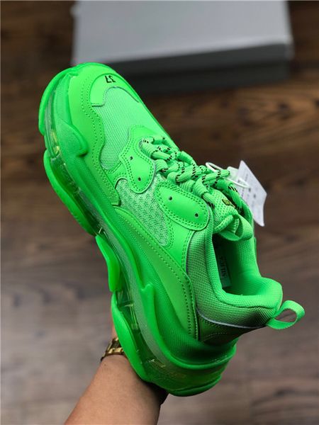 

paris crystal bottom triple-s leisure shoes dad shoes platform triple s sneakers for men women vintage kanye old grandpa trainer z03