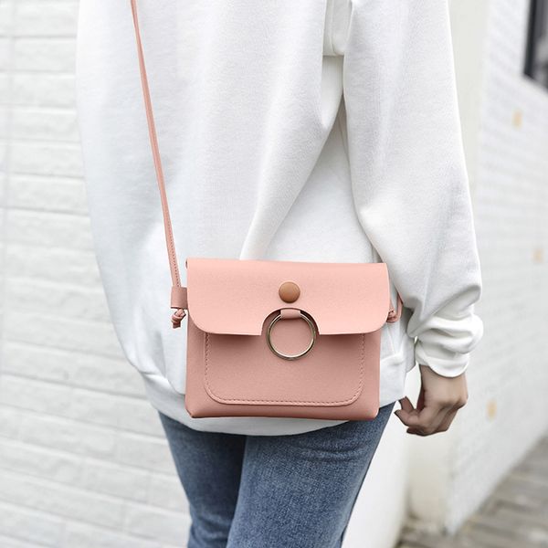 

crossbody bag for women circle shoulder bag small messenger bags ladies purses pu leather handbags #rn