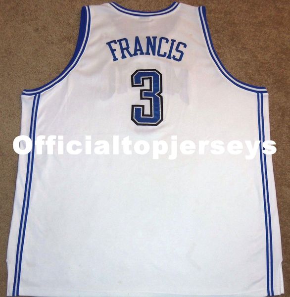 

new steve francis #3 rbk jersey sewn mens vest size xs-6xl stitched basketball jerseys ncaa, Black;blue