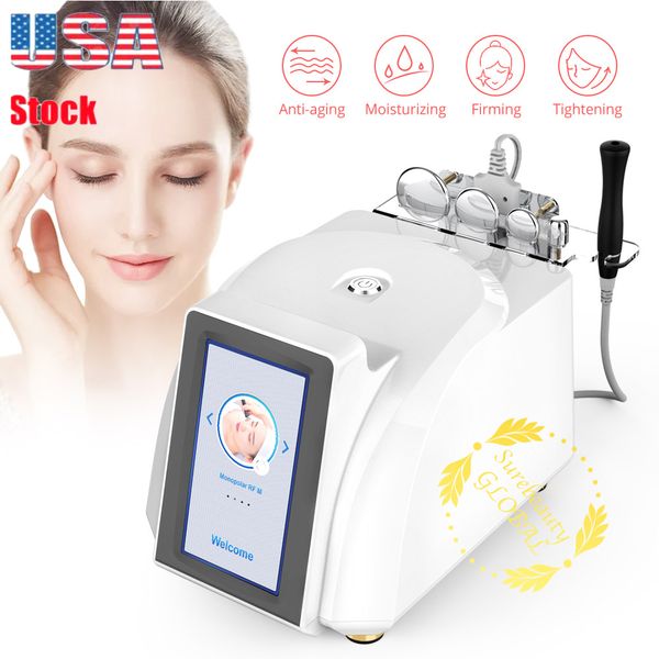 

surebeauty monopolar rf radio frequency skin tightening 4 electrodes full body therapy massage beauty device spa/salon use, Black;white