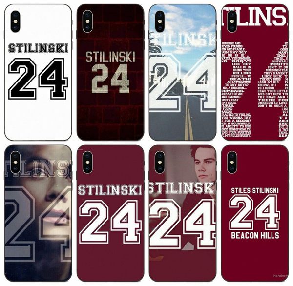 

tongtrade] комиксы манга карикатура волчонок stilinski письмо 24 чехол для iphone 11 pro max x xs 8s 7s 6s 5s plus galaxy s9 huawei p20 cas