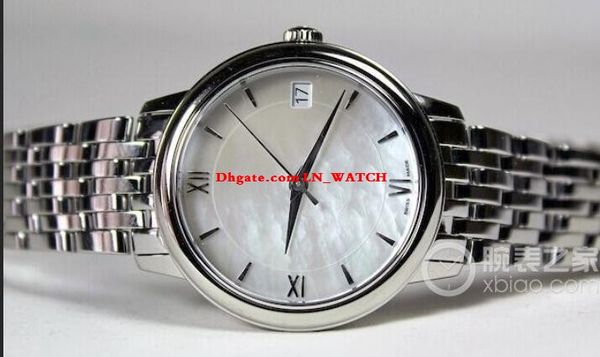 

32.7mm elegant steel lady dial luxury conch white 424.10.33.20.05.001 fashion automatic womens watches watch stainless bracelet oviuj, Slivery;brown