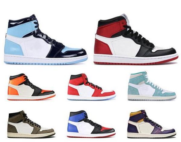 

off 1s red black og 1 white chicago unc mens basketball shoes for men sports womens designer sneakers chaussures trainers size 36-45