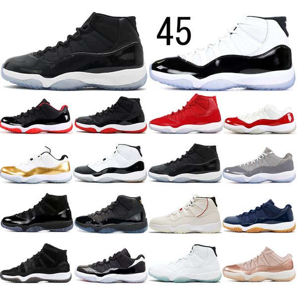 

with socks concord high 45 11 xi 11s cap and gown prm heiress platinum tint space jams men basketball shoes sports sneakers 36-47