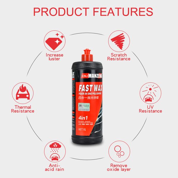 

factory price scratches remove compound polishing wax for car polish motorcycle paint care fast express