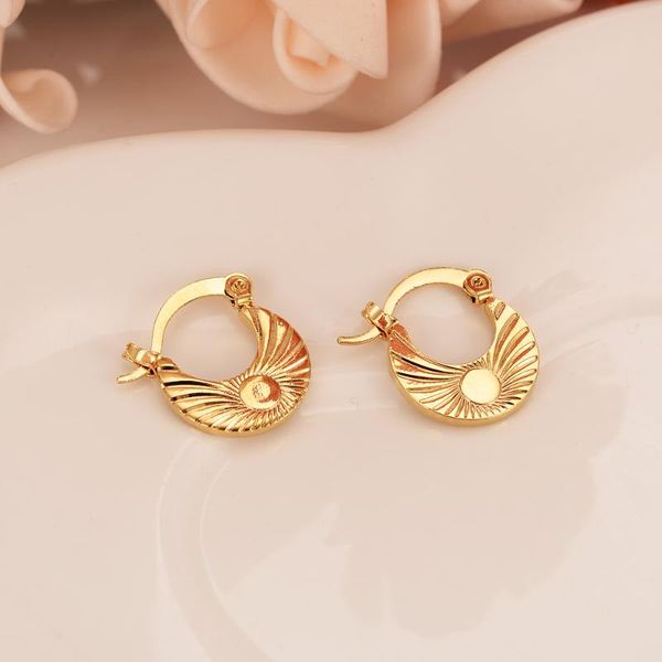 

gold earrings for women/girls gold color arab jewellery african hoop earring wedding cute kids charms party birthday gifts, Golden;silver