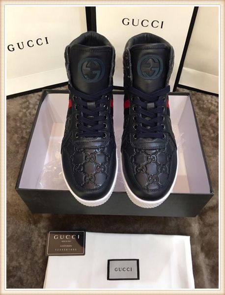 

quality 2019 brand men fashion shoe luxury mens the original designer perfect recovery casual shoes genuine shoes high for men's s
