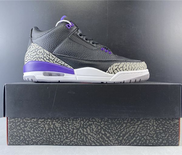 

with box new 2020 mens basketball shoes sneakers black purple for men sports shoes size us7-13