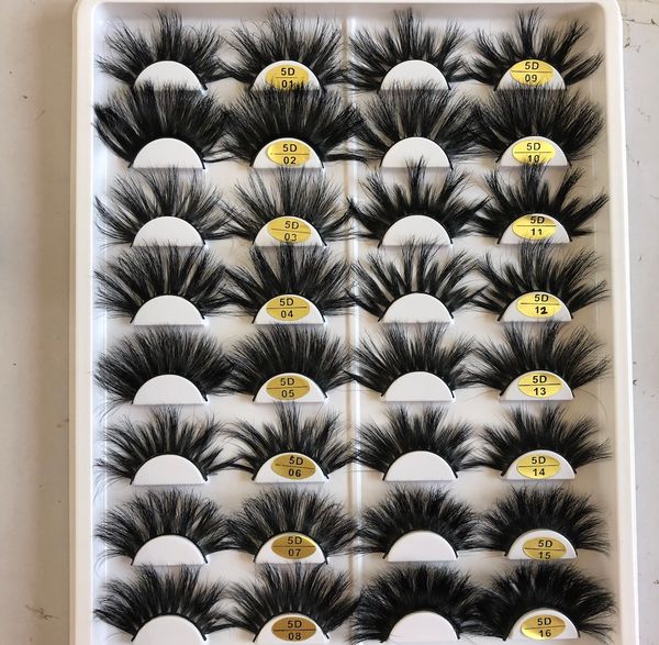 

25 mm 5d mink eyelashes dramatic long mink lashes makeup full strip lashes 25mm false eyelashes 3d mink eyelashes reusable