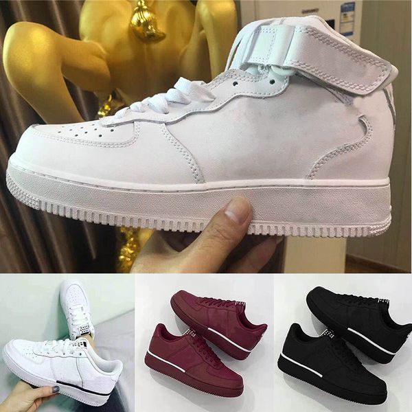 

New Designer Sneaker One 1Men Women Running Shoes Sports Skateboarding Ones Shoes Luxury High And Low Men Women Outdoor Trainers Shoes Size