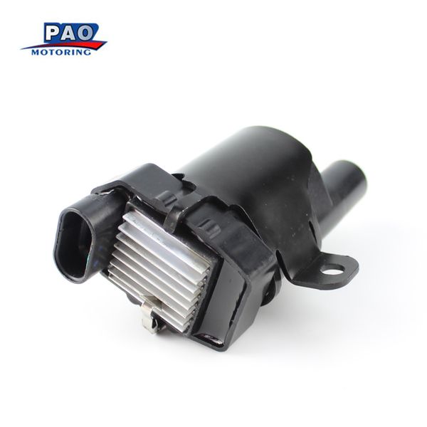 

1pc round ignition coils c1251 uf-262 for gmc 5.3l 6.0l 4.8l black d585, 5c1082, e254, e254p, 52-1647, gn10119, ic413