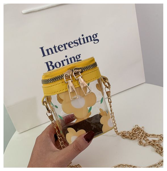 

summer jelly mini bag female 2020 new wave korean version wild messenger bag transparent