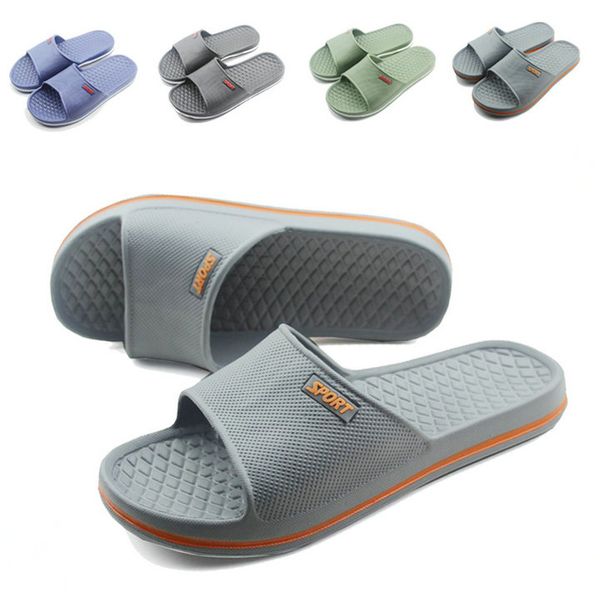 

summer lovers household disposable bath slippers spa l slippers bathroom anti-skid mens and womens soft slide, Black