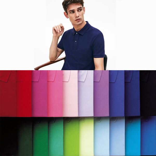 

mens polos mens t shirts short-sleeve solid polo shirt men polo homme slim men clothing camisas polos shirt s-6xl, White;black