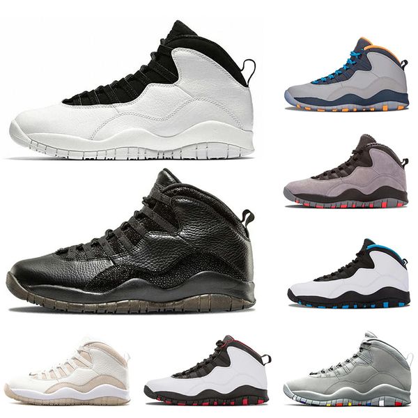 

with socks air jordan retro new luxury mens basketball shoes 10 cement 10s mens shoes cool grey trainers sports sneaker 40 -47