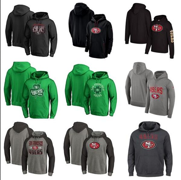 

2019 style san francisco men salute to service sideline therma performance mitchell & ness classic teampullover hoodie - olive bule bl, Blue;black