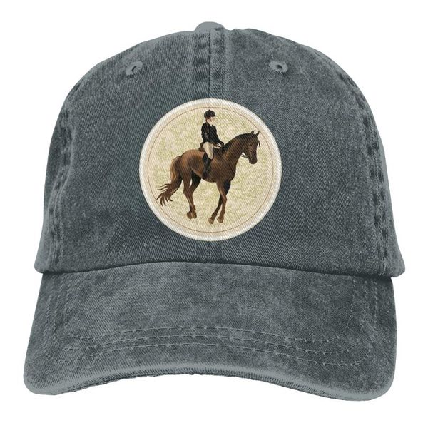 

horse riding women vintage adjustable trucker cap for adult