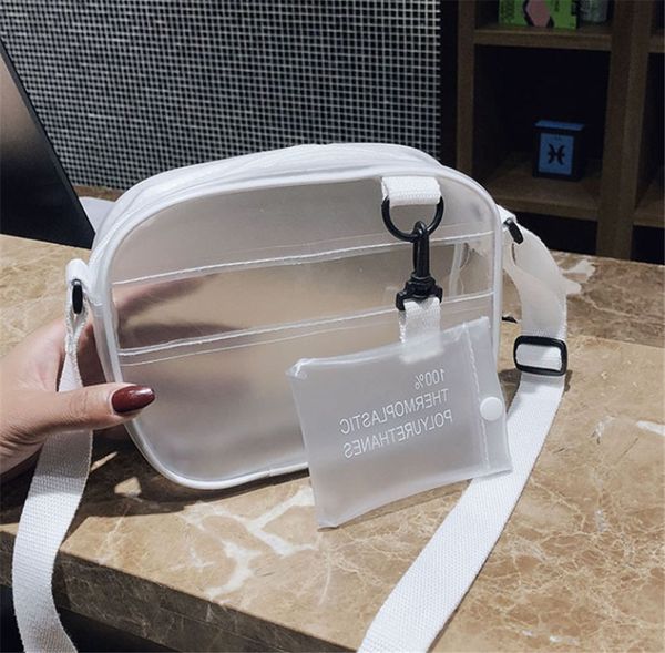 

2020 new jelly transparent small square bag simple mini crossbody bag ph-cfy20061946