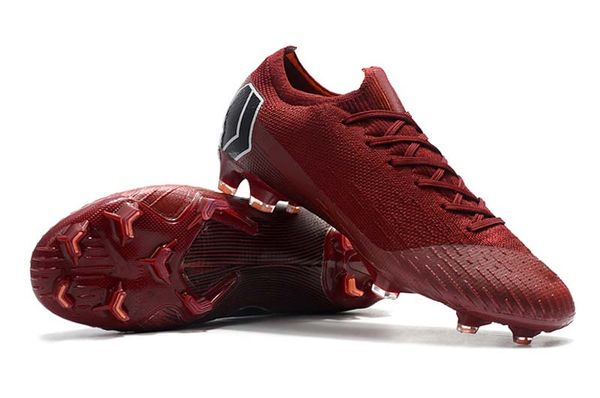 

men mercurial vapors fury vii xii fg low help football shoes superfly vi 6 360 cr7 mens red football shoes