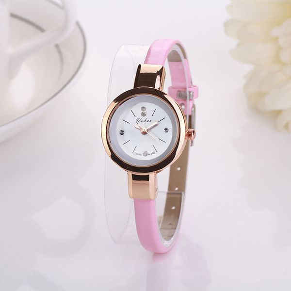 

fashion watches for womenround quartz analog bracelet wristwatch watch gift rhinestone belt watch woman 2018 new fashion %9, Slivery;brown