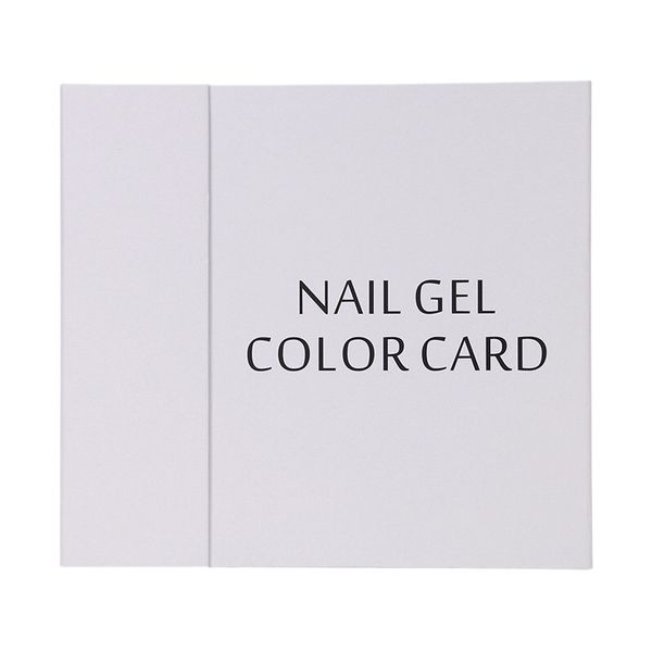 

120 colors manicure tool new false nail color book color display nail art gel polish card chart practice board