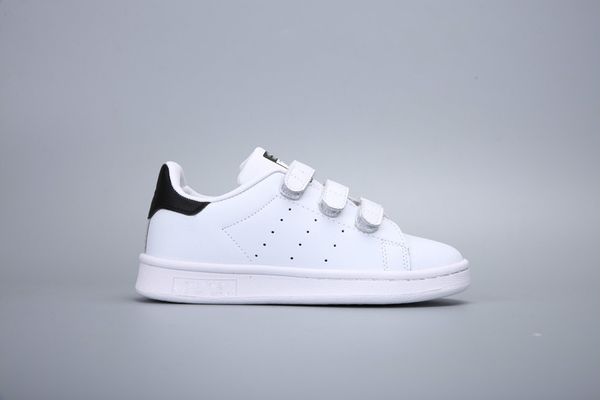 

new stan baby kids sports trainer shoes girls boys breathable skateboarding shoes children smith casual black green sneaker