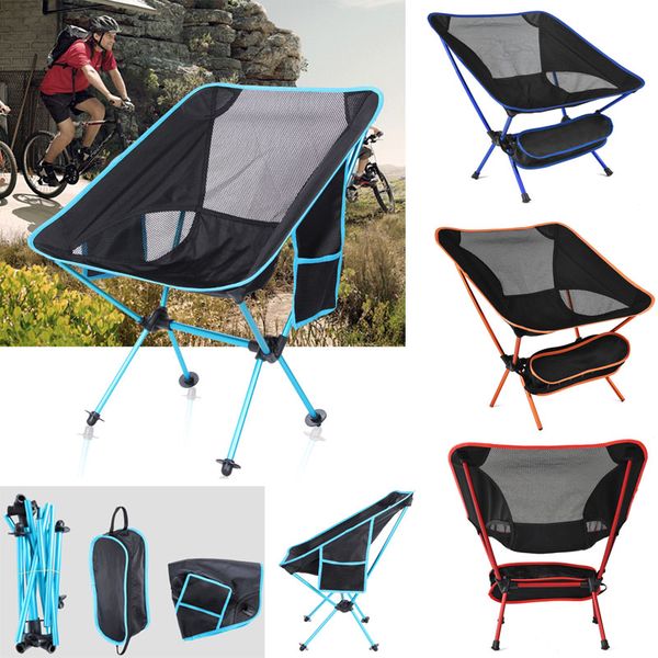 

4colors folding camping backpack chair compact heavy duty chairs for hiking fish picnic beach camp backpacking outdoor festivals xd20952
