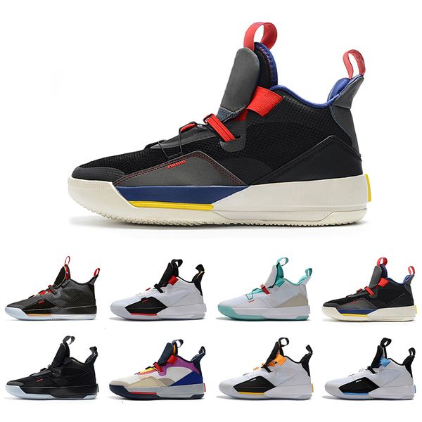 

discount 33 xxxiii 33s athletic basketball shoes mens tech pack utility blackout visible utility future of flight outdoor sports sneakers, Black