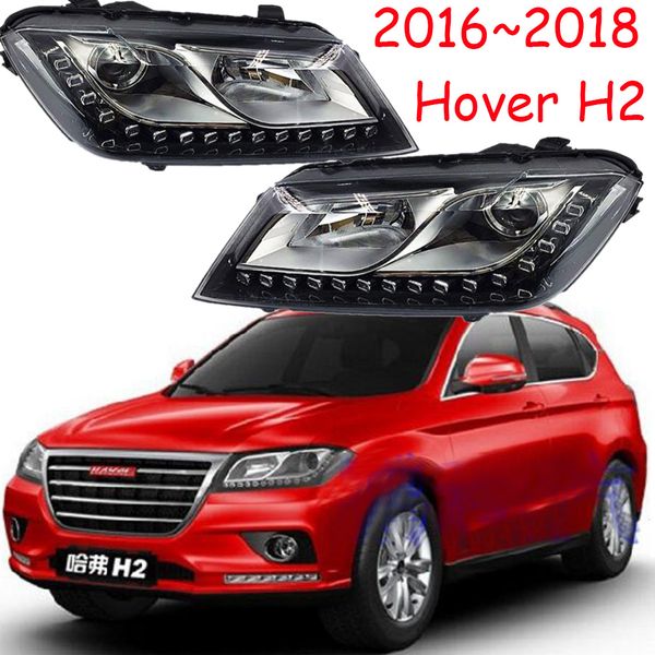 

1шт бампер фары для hover h2 фары 2016 2017 2018,ховер н2 головного света дхо линзы би ксеноновые высокой ближнего света парковка противотум