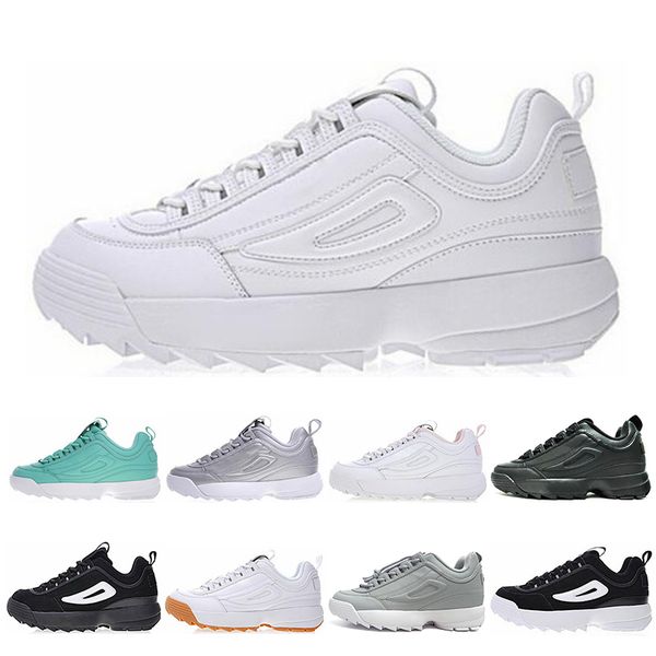 

Disruptors II 2 gold white Triple black grey pink Silver for Women men special sports sneaker trainers anthtic running shoes 36-44