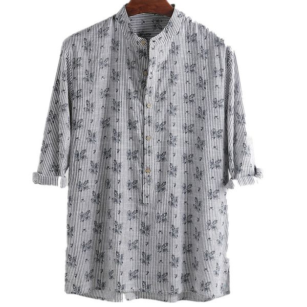 

pullover shirt mens shirts short sleeve hawaiian blouse floral beach summer clothing male, White;black