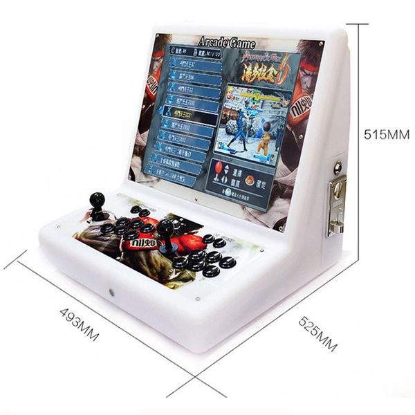 19 Zoll 2 Spieler LCD Pandora Box 9 9H 3D Arcade-Videospielkonsole 3288 in 1 Bartop Familien-Arcade-Maschine Kostenloser DHL
