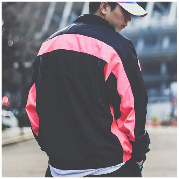 

same gender fashion jackets mens designer brand spring thin coats womens 2020 new arrive casual sportswear baseball jersey, Black;brown