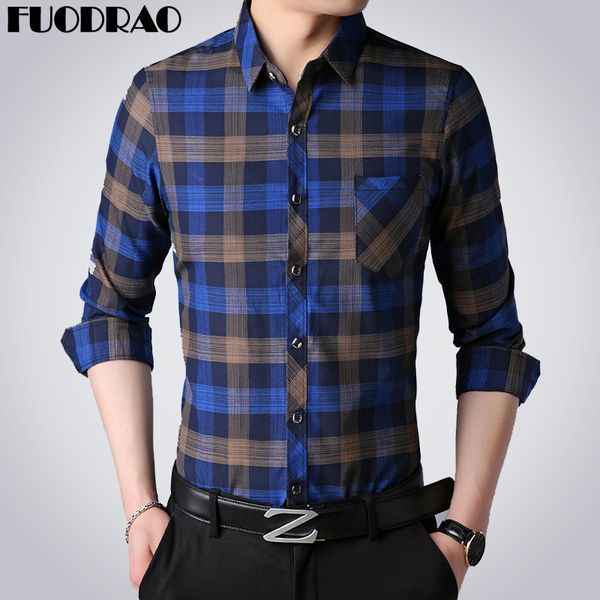 

new fashion plaid shirts men cotton slim fit long sleeve shirt men dress shirt casual mens clothes e055, White;black