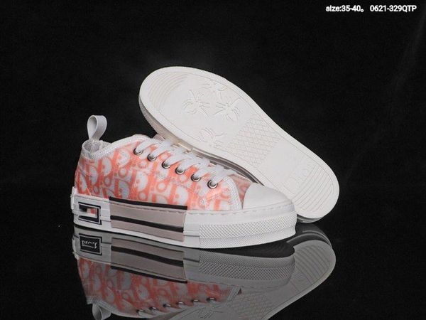 

latest men'white low-casual shoes transparent printing luxury ladies high-sneakers canvas men andmen'women fashion casual, Black