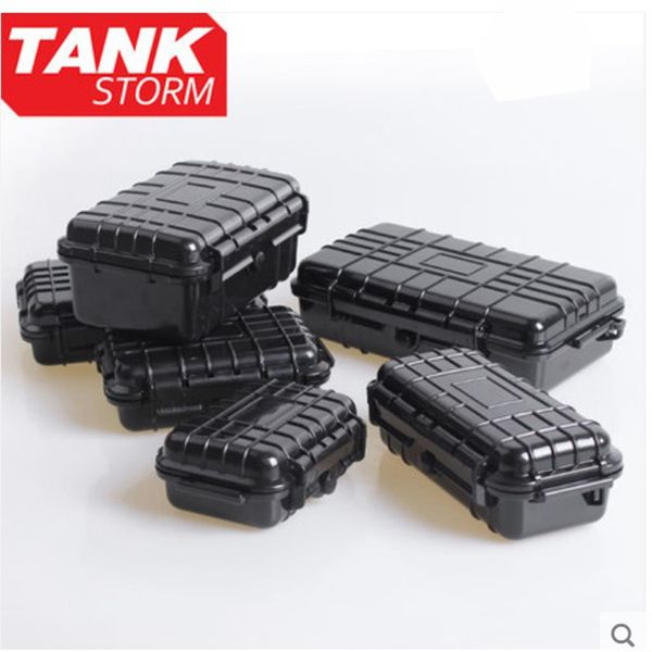 

plastic instrument box protective box portable safety household multi-function small protective with tearable sponge