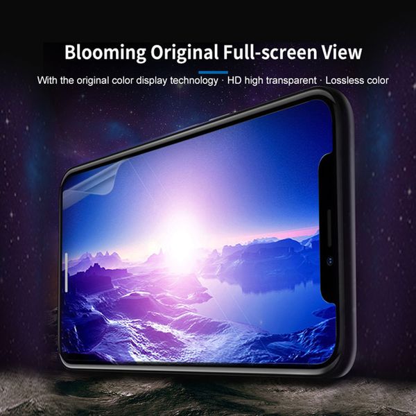 

1pcs sunshine ss-057 flexible hydrogel film slim full stickers strong anti-fingerprint for mobile phone nano protection film
