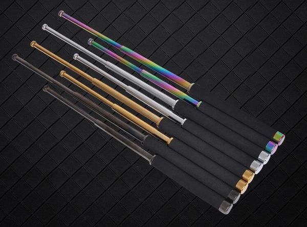 

20шт самооборона поле защиты и самоспасения через разбитые окна аварийный портативный выдвижной углеродистой стали палочки